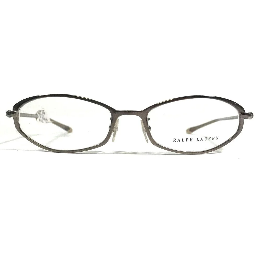 Ralph Lauren RL 1390 U29 Eyeglasses Frames Brown Oval Round Full Rim 49-16-130